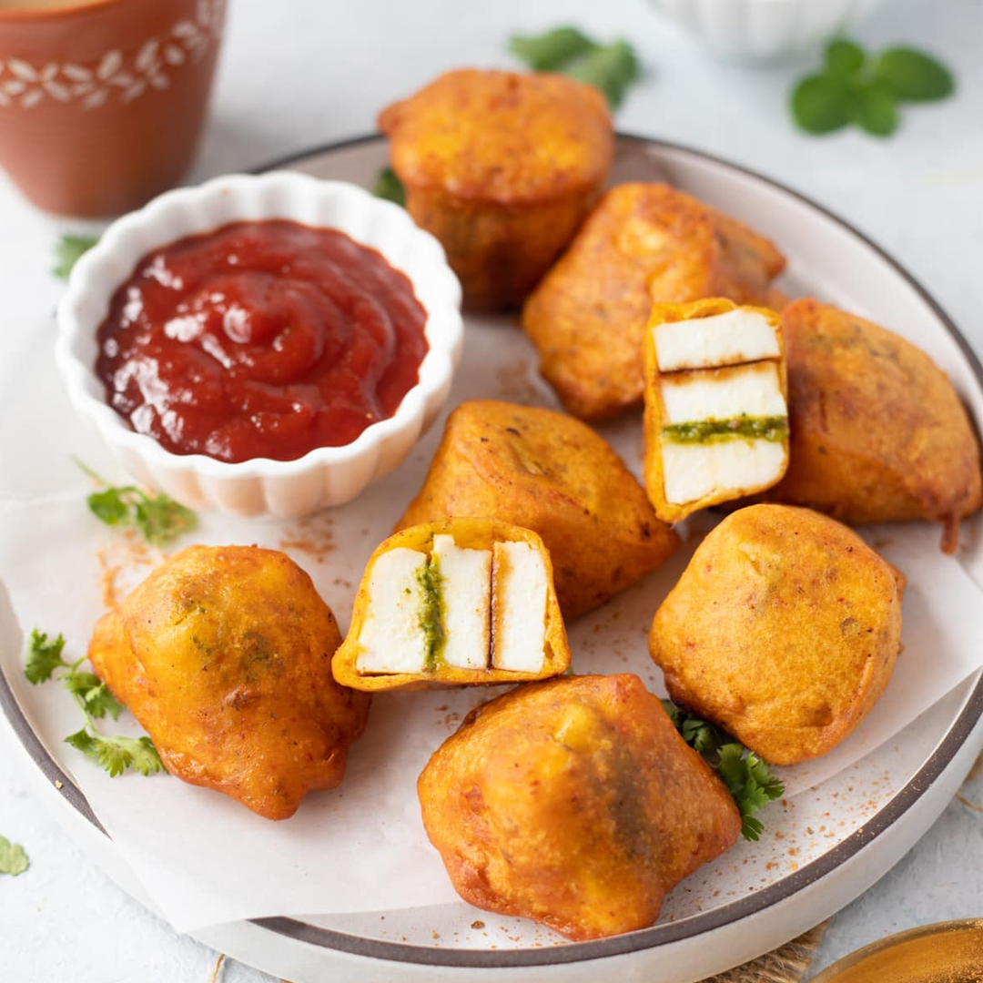 Vegetarian starter plate