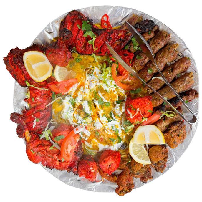 Kashmir Grill House mixed grill platter